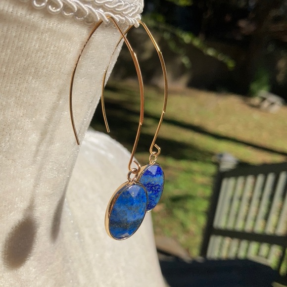 Lapis Dangles - Picture 3 of 11